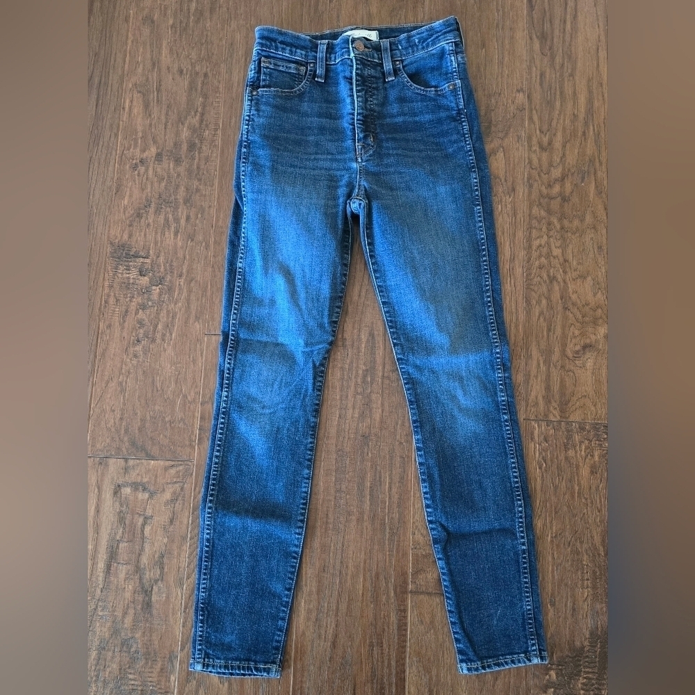 Women's Blue Denim Jeans - Picture 10 of 12